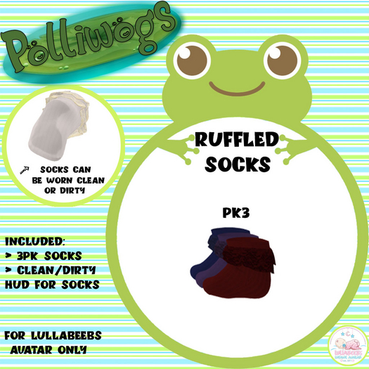 ~PW~ Lace Ruffle Socks PK3 Unpacker (ADD ME)