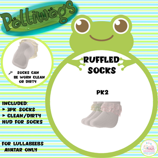 ~PW~ Lace Ruffle Socks PK2 Unpacker (ADD ME)