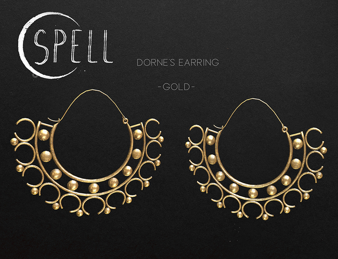 SPELL : Dorne's Earring Gold .v.2