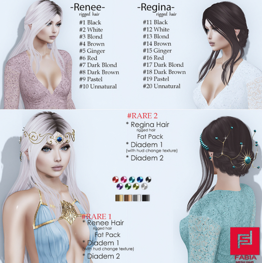 #7-FABIA- Gacha   <Renee> Dark Blond