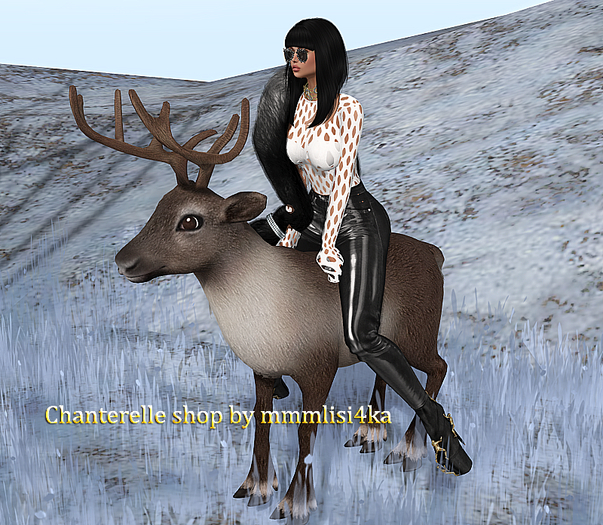 Mutresse-Mount-Funky Reindeers RARE