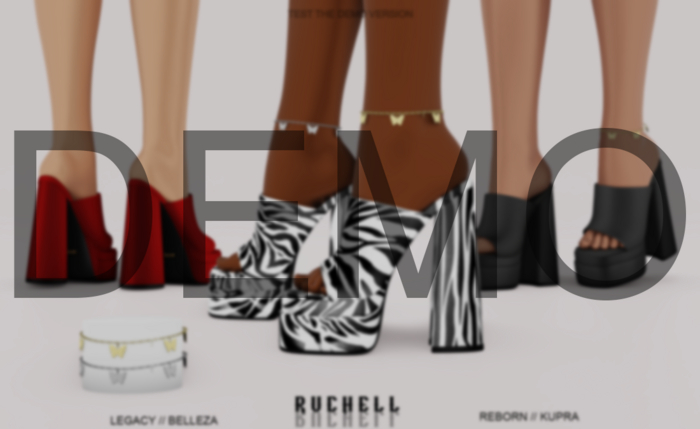 *DEMO* Ruchell: Sasha Heels & Anklet