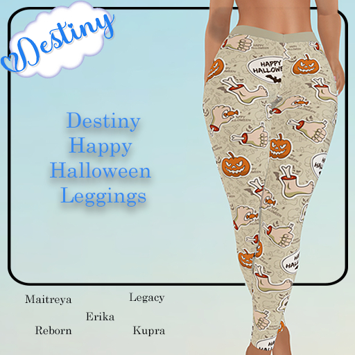 _Destiny_ Happy Halloween Leggings