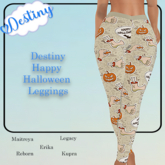 _Destiny_ Happy Halloween Leggings