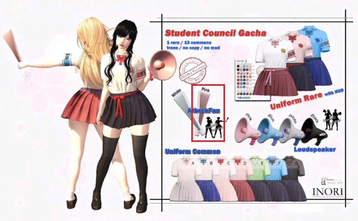 Inori - Student Council - AttackFan #Pink