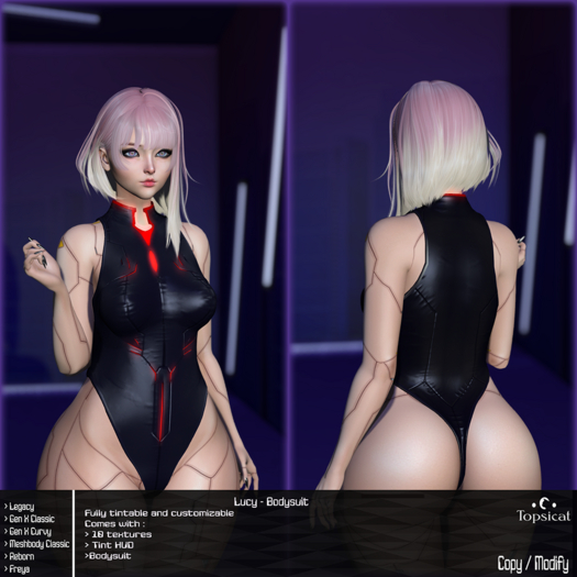 [Topsicat] Lucy - Bodysuit