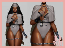 Rosary. P.I. . Costume Gray