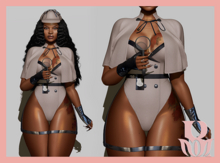 Rosary. P.I. . Costume Tan