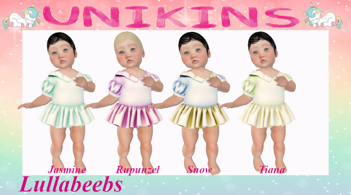 Unikins Princess Rupunzel Romper (LULLABEEBS)