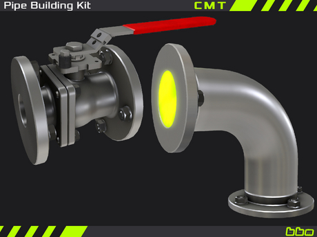 Second Life Marketplace - [BBM] Pipe Building Kit (v.1.0) [CMT]