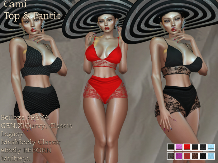 **Cami**101*Bra +Pantie