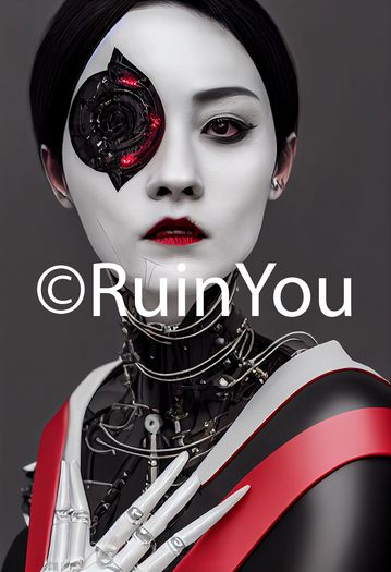 RUIN VAMPIRE CYBER PUNK FEMALE