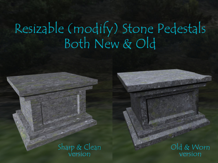 -MBC-Pedestal - Old & Worn
