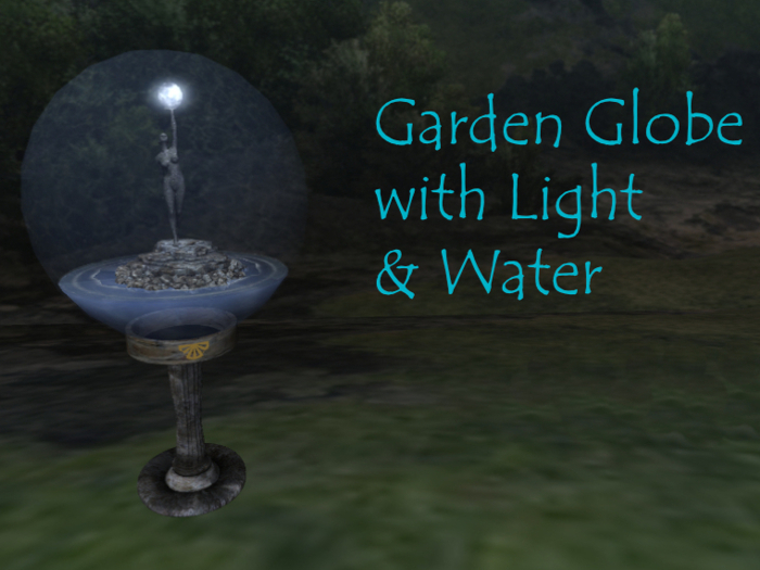MBC-Garden Globe with Water & Light