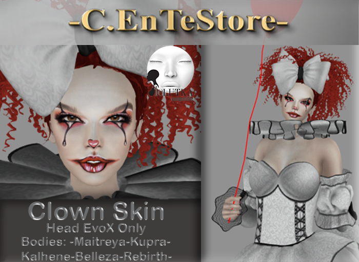 _C.EnTeStore_Skin-Clown Make-Up_Evox Head_