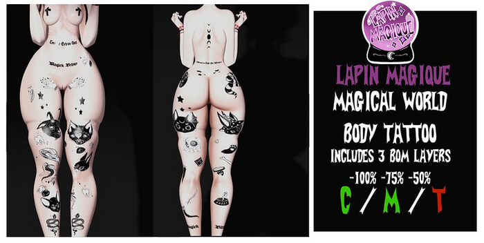 [LMS]Goth Magique BOM Tattoo