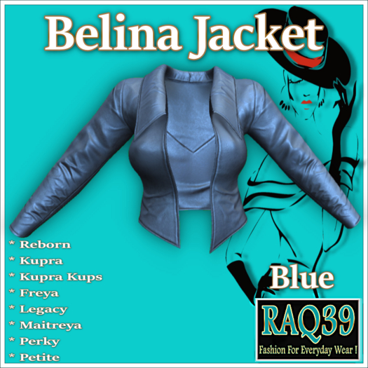 [R39] Belina Jacket-Blue