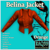[R39] Belina Jacket-Orange