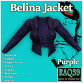[R39] Belina Jacket-Purple