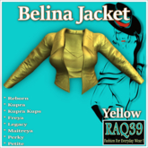 [R39] Belina Jacket-Yellow