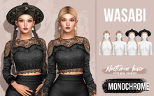 Wasabi // Nocturne Hair - Monochrome