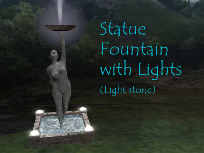 MBC - Statue-Reach-with-Fountain (Light)