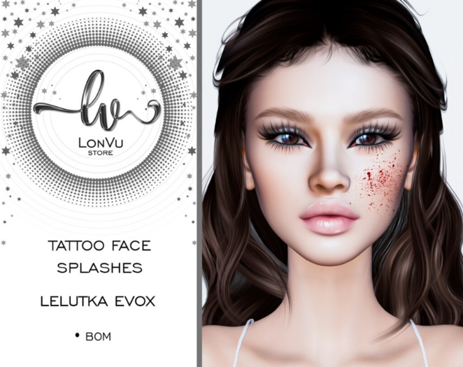 ::LonVu:: Tattoo Face Splashes