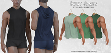Saint James - Javier Hoodie - Green 3 Pack - Strip Me Interactive - Belleza Jake / Legacy Male 