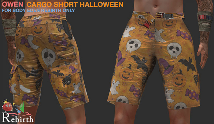 Owen ** Cargo Short Halloween **