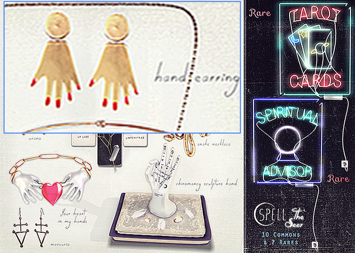SPELL : Hand Earring