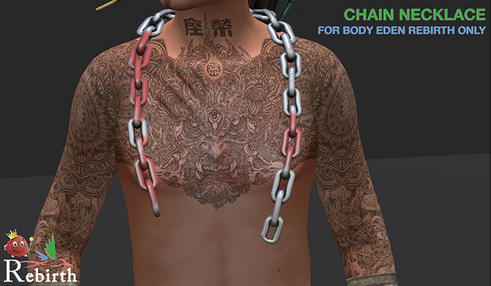Chain Necklace Rebirth fort ROLE PLAY