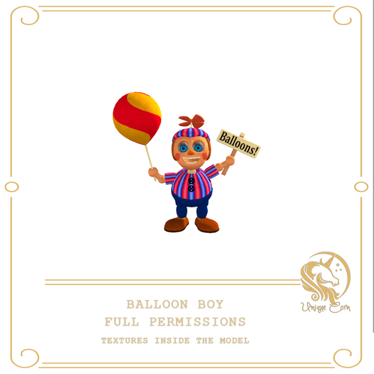 Full Perm Balloon Boy