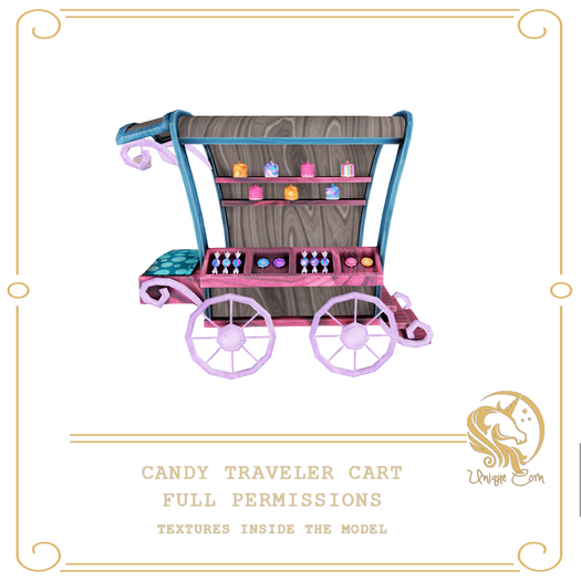 Full Perm Candy Traveler Cart