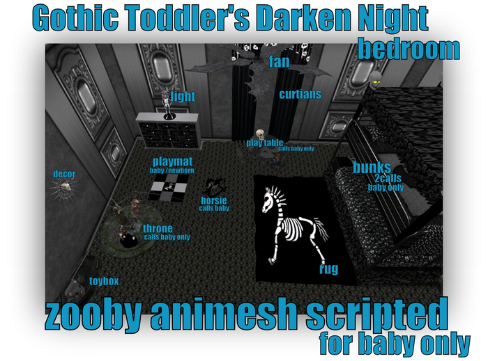 MERCI~TODDLER GOTHIC DARKEN NIGHTS