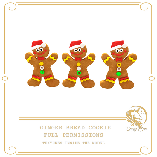 Full Perm Ginger Bread Cookie