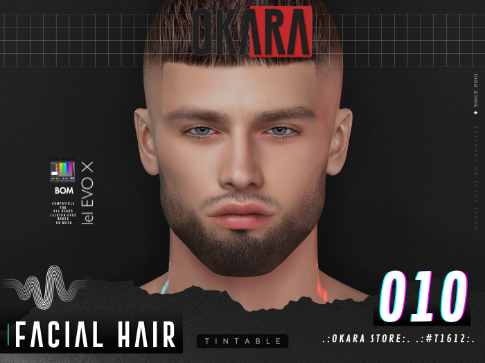 .:OKARA STORE:. .:#T1612:. BEARD-2K22-BOM-EVOX-010