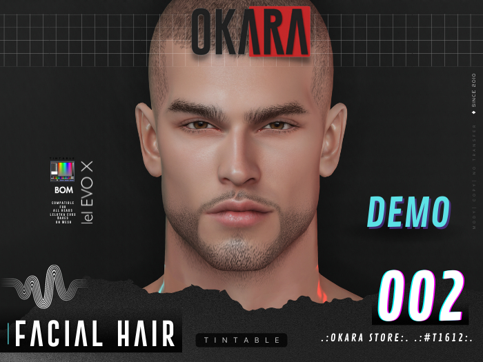 .:OKARA STORE:. .:#T1612:. BEARD-2K22-BOM-EVOX-002 [demo]