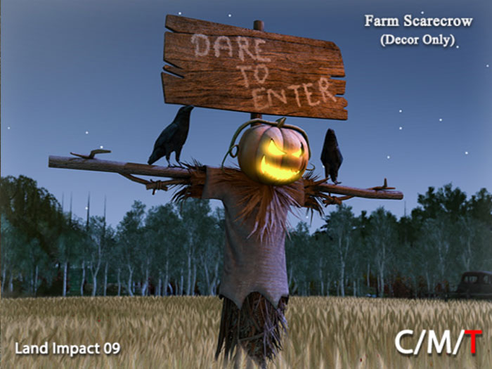 "Killer's" Farm Scarecrow (Decor Only)