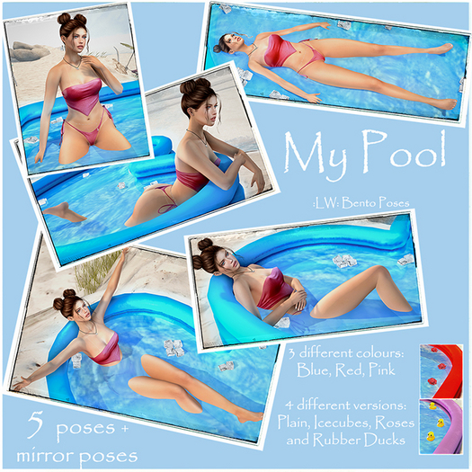 :LW: Bento Poses - My Pool BOXED