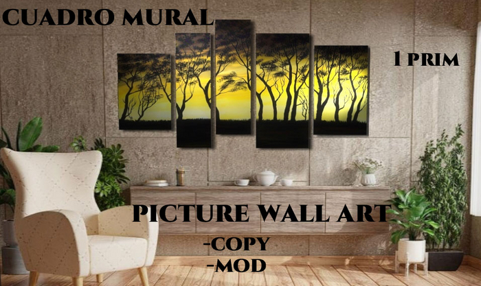 CUADRO MURAL - PICTURE WALL ART