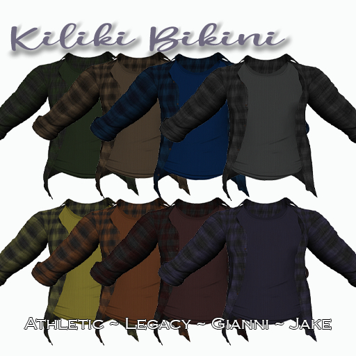 [kb] Mens Grunge Shirt & Tank - FatPack 