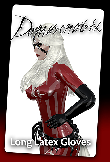 [Domarenatrix] Long Gloves Latex FatPack