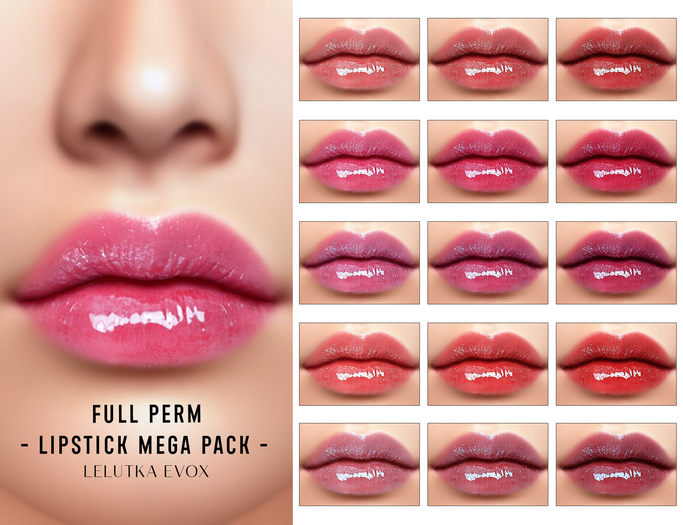 LELUTKA EVOX FULL PERM LIPS TEXTURES #40 -DEMO-