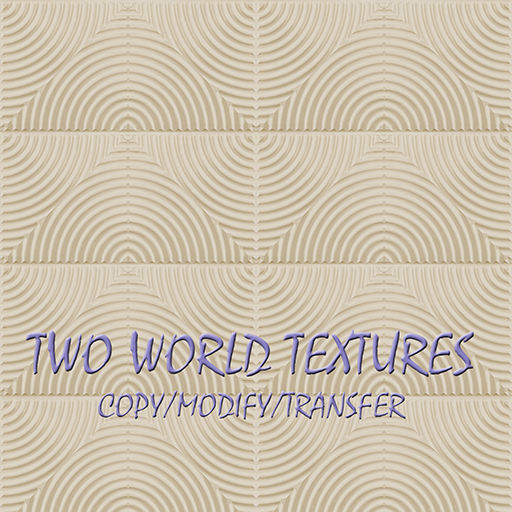 Wall Panel Circular Carved Cream Seamless Texture