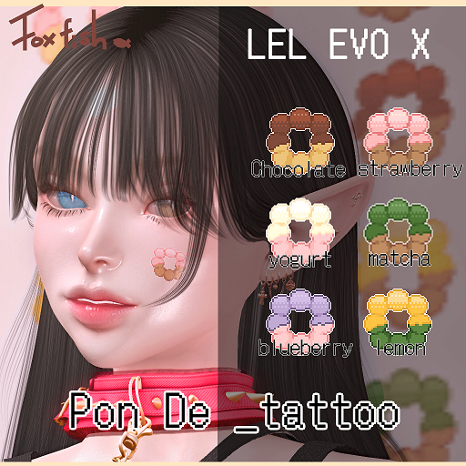 {Foxfish}Pon De _tattoo_original