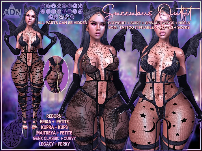 ADN demo Succubus Outfit