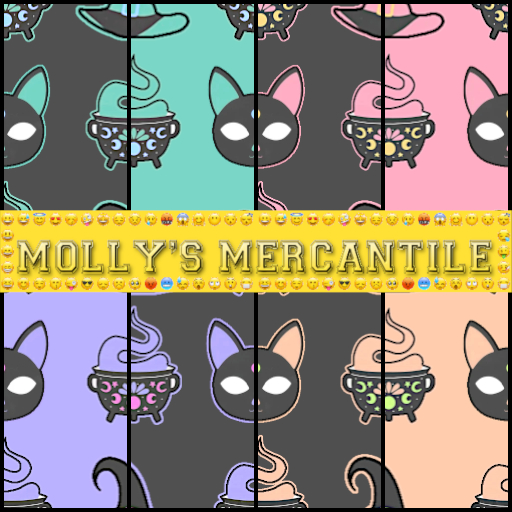 Molly's Mercantile  - TEXTURE -  Pastel Goth 1