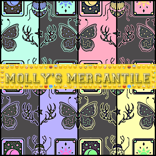 Molly's Mercantile  - TEXTURE -  Pastel Goth 2