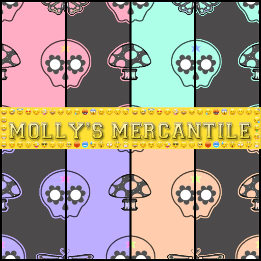 Molly's Mercantile  - TEXTURE -  Pastel Goth 3