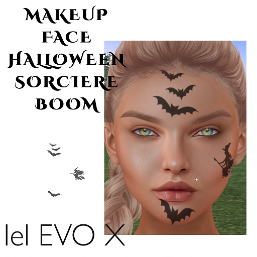 MAKEUP FACE HALLOWEEN SORCIERE